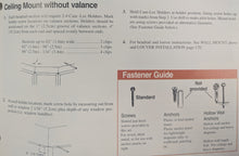GARAGE SALE - Graber and Bali Cam Lock Holders for Vertical Blinds