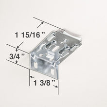 Mounting Bracket for Cellular Honeycomb and Pleated Shades with 1 1/2