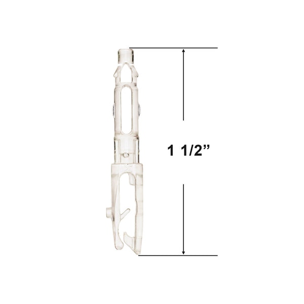 Graber and Bali Carrier Clip Louver Stem for G98 UltraVue and Magnum Vertical Blinds