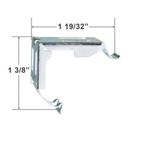 Allen and Roth Metal Mounting Bracket for Cordless Cellular Honeycomb Shades and 1