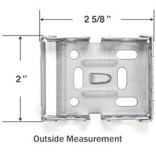 Graber and Bali Box Mounting Brackets for Horizontal Blinds with 1 3/4
