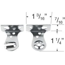 Levolor Mounting Bracket Set for Inside and Outside Mount Spring-Loaded Roller Shades