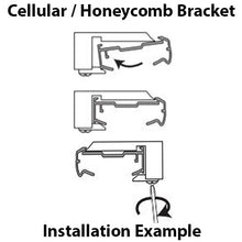 Verosol Mounting Bracket for Cellular and Pleated Shades