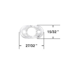 Alta Two-Part Shade Adjust Bottom Rail Button for Cellular Shades