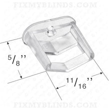 Levolor Riviera Bottom Rail End Cap for 1