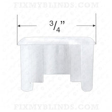 Bottom Rail End Cap for 1