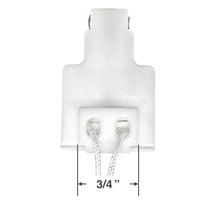 Low Profile Cord Tilt Mechanism with 1/4