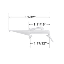 Old Style Hunter Douglas Valance Clip for PermAlign and PermaTrak Vertical Blinds - Longer Length