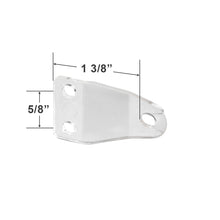 Plastic Hold Down Bracket for Horizontal Blinds - Flat
