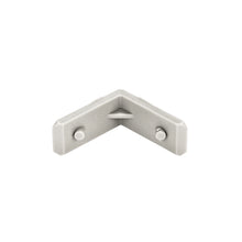 Valance Corner for Wood and Faux Wood Blinds - Gray Plastic