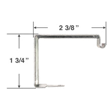 Hunter Douglas Center Support Bracket for Horizontal Blinds with 1 1/2