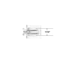 Valance Corner for Wood and Faux Wood Blinds - Clear Plastic