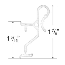 Hidden Valance Clip for Wood Valances