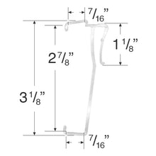 Valance Clip for 2 7/8