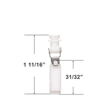 Graber and Bali Carrier Clip Stem for Angled G71 Vertical Blinds