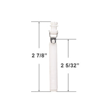 Graber and Bali Carrier Clip Stem for Angled G71 Vertical Blinds