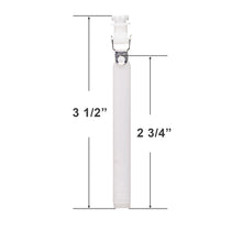 Graber and Bali Carrier Clip Stem for Angled G71 Vertical Blinds