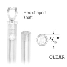 Hunter Douglas Clear Plastic Wand - Claw Tip