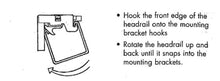 3 Day Blinds Spring Loaded Mounting Bracket for Mini Blinds with a 1