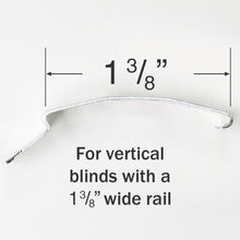 Mounting Bracket for Vertical Blinds with 1 3/8