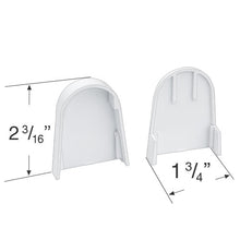 Rollease R-Series 360 Mounting Bracket Covers for Roller Shades with R3 and R8 Clutches - RBPC360W