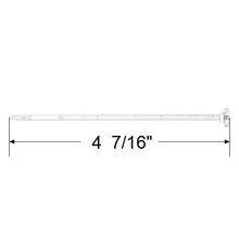 Graber Crystal Pleat Threaded Rod for Continuous Cord Loop and Cordless Cellular Shades