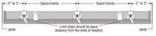 Hunter Douglas Limit Stop for Silhouette Shades - Standard Size