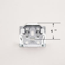Mounting Bracket for Cellular Honeycomb and Pleated Shades with a 1