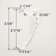 Graber and Bali Valance Clip for 2.5